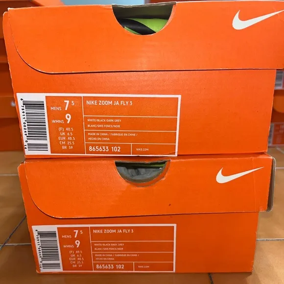 📦 New Nike Zoom Ja Fly 3 Track &amp; Field Sprint Spikes Running Shoes 865633 102