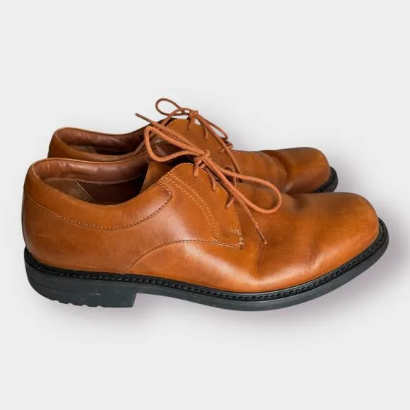 2000s Red Wing Tan Leather Shoes