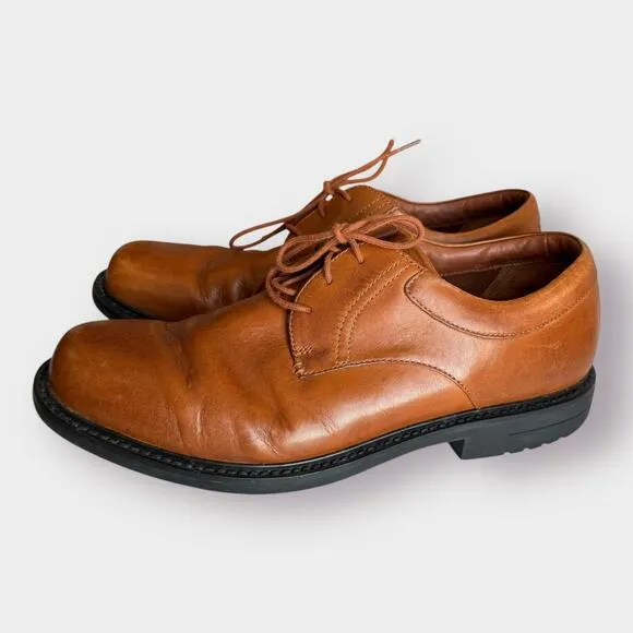 2000s Red Wing Tan Leather Shoes