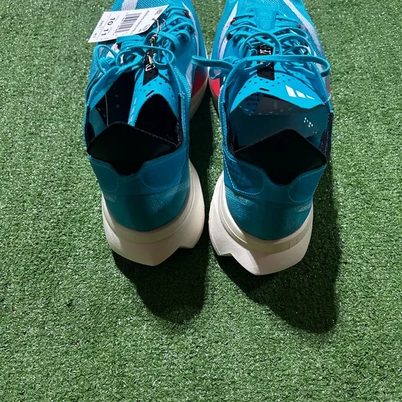 Adidas Adizero Adios Pro 3 Mens Sz 10 Running Shoes Lucid Cyan Blue Green ID8468