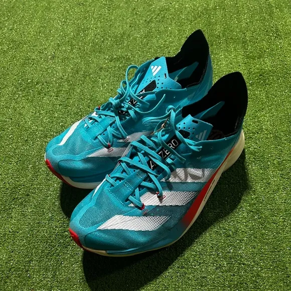 Adidas Adizero Adios Pro 3 Mens Sz 10 Running Shoes Lucid Cyan Blue Green ID8468