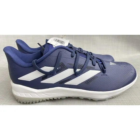 Adidas Adizero Afterburner 9 Men Size 8 Turf Baseball Shoes Navy Blue IG2323