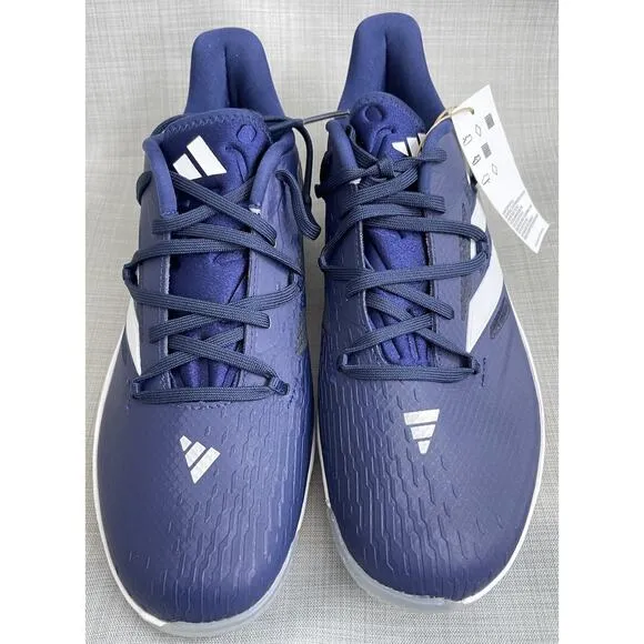 Adidas Adizero Afterburner 9 Men Size 8 Turf Baseball Shoes Navy Blue IG2323