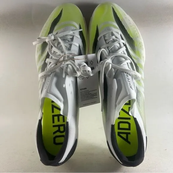 Adidas Adizero Ambition Men’s Track Spikes Running Shoes White Size 11.5 IE5486