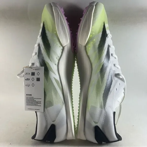 Adidas Adizero Ambition Men’s Track Spikes Running Shoes White Size 11.5 IE5486