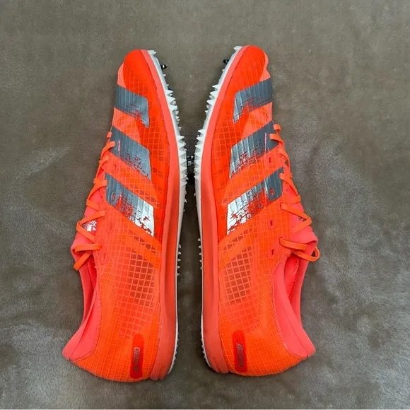 Adidas Adizero Ambition Signal Coral Track &amp; Field Size 7.5 Male EE4606