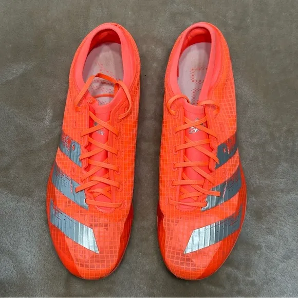 Adidas Adizero Ambition Signal Coral Track &amp; Field Size 7.5 Male EE4606