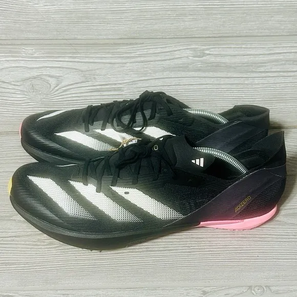 Adidas Adizero Ambition Size 13 Men's Track Spikes Shoes Black IG9905 NEW