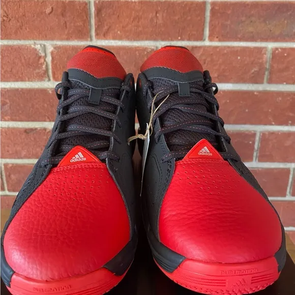 Adidas Adizero D Rose Men’s Black Red New Sneakers Basketball Shoes