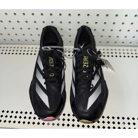 Adidas AdiZero Finesse Mens Track &amp; Field Sprint Spikes Size 8.5 Black IF1151