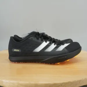 adidas Adizero LJ Long Jump Mens Size 8 Track Shoes Spikes Black White NEW