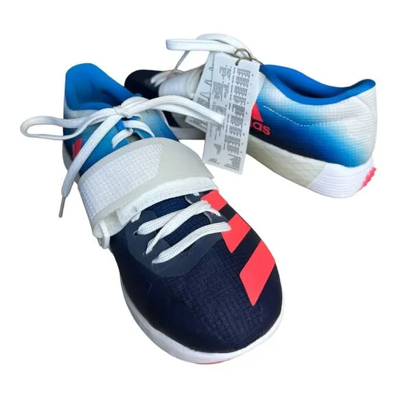 Adidas Adizero Navy Orange Track Shoes   Spikes Sneakers Women's Size 7.5&quot; NWT
