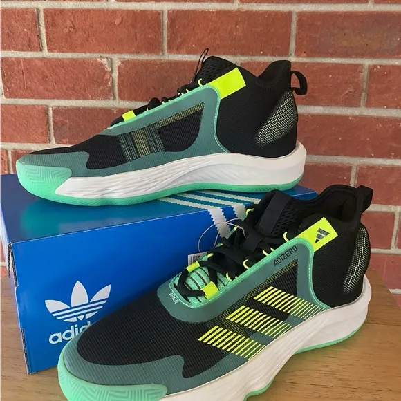Adidas Adizero Select Men’s Black Green New Sneakers Training Shoes