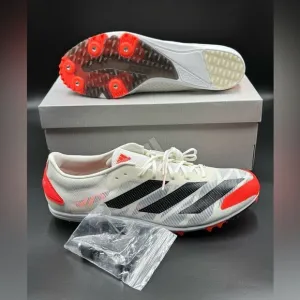 Adidas Adizero XCS 'White Solar Red' Track shoes