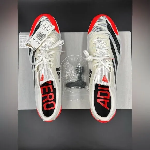 Adidas Adizero XCS 'White Solar Red' Track shoes