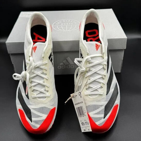 Adidas Adizero XCS 'White Solar Red' Track shoes