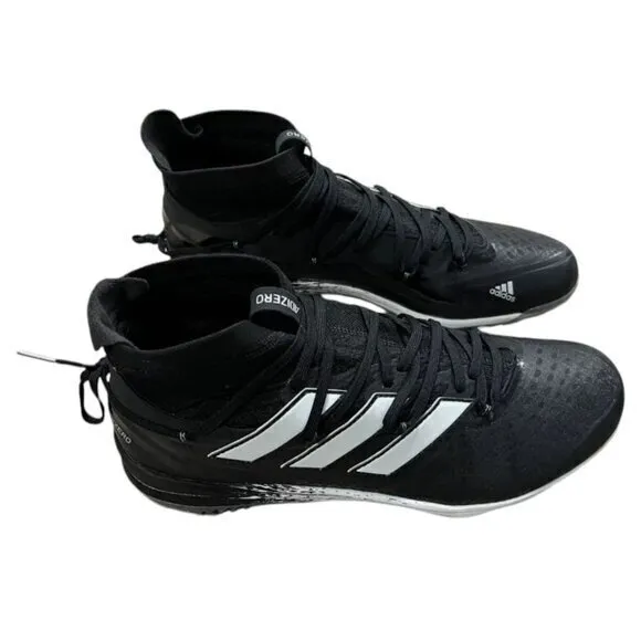 Adidas Afterburner 8 New Wave Baseball Turf Shoe GW3629 Black/White Size 7.5 NIB