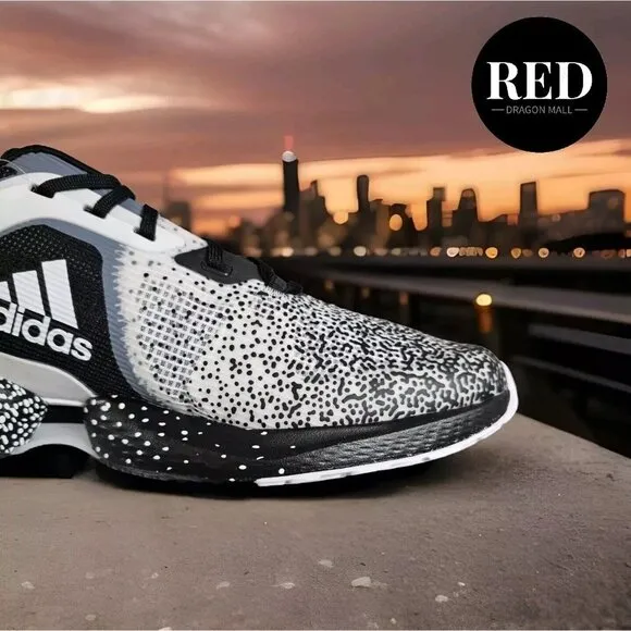 Adidas Alphatorsion Running Sneakers Shoes Black White FV6140 - Men's Size 12