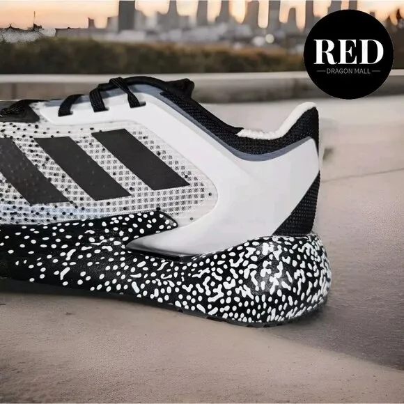 Adidas Alphatorsion Running Sneakers Shoes Black White FV6140 - Men's Size 12