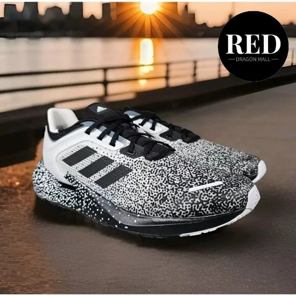 Adidas Alphatorsion Running Sneakers Shoes Black White FV6140 - Men's Size 12