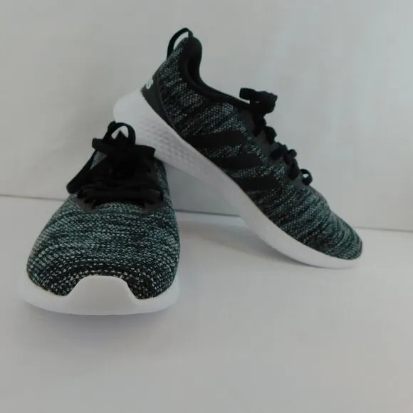 Adidas Athletic Puremotion Black/White Running Sneakers Cloudfoam Men's 9 New