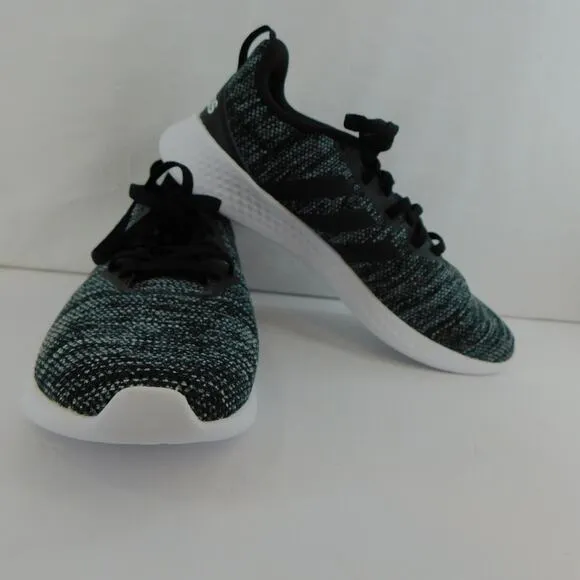 Adidas Athletic Puremotion Black/White Running Sneakers Cloudfoam Men's 9 New