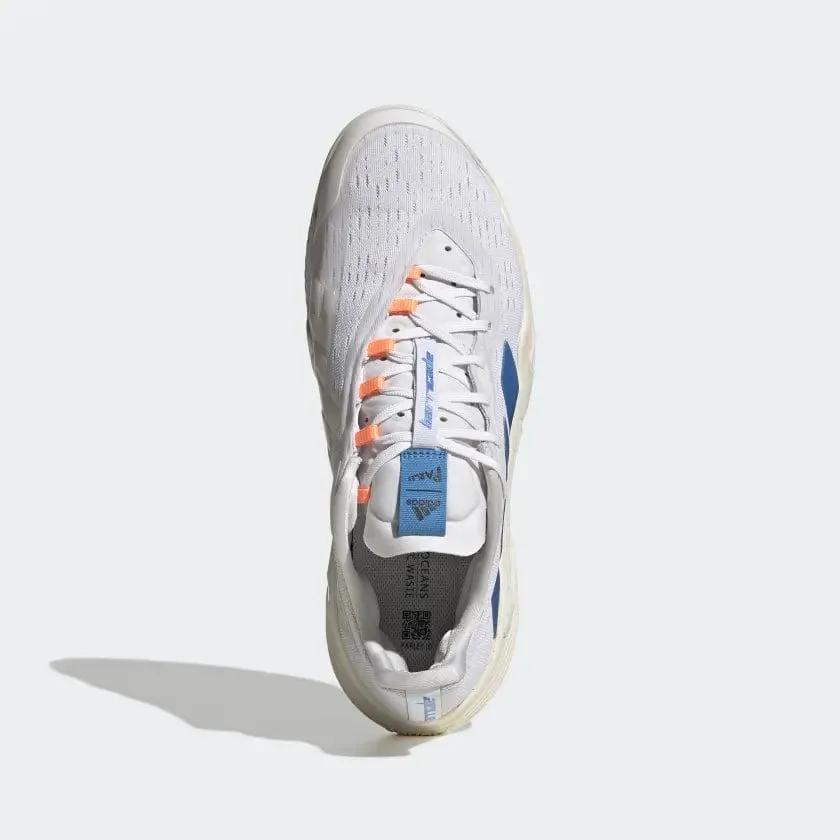 adidas Barricade Mens Tennis Shoes - Parley White