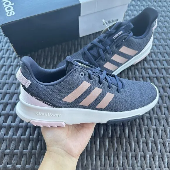 Adidas Cloudfoam Racer TR J Legend Ink Kid's Athletic Shoes B75662 Size 7