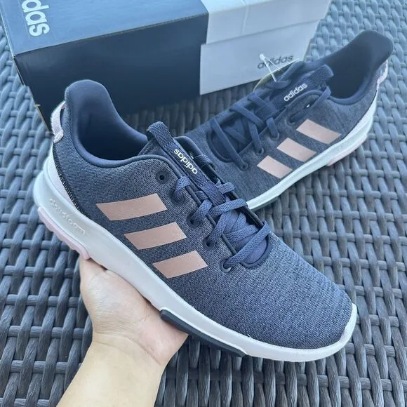 Adidas Cloudfoam Racer TR J Legend Ink Kid's Athletic Shoes B75662 Size 7