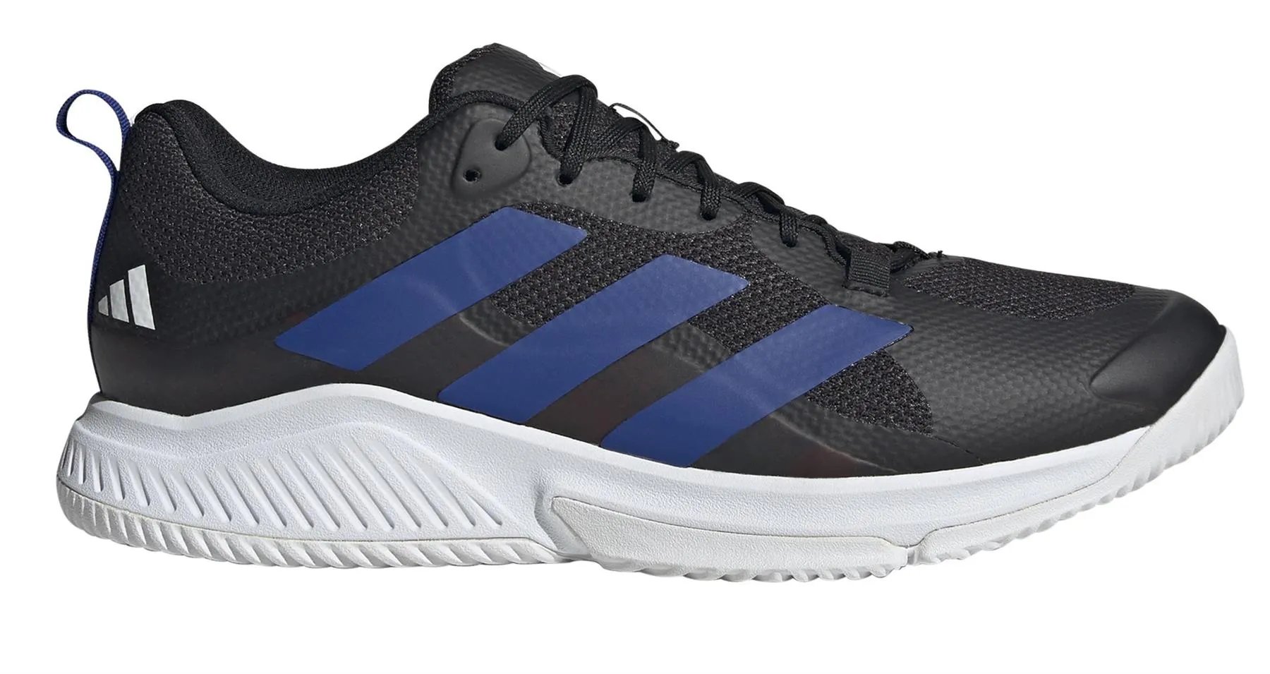ADIDAS Court Team Bounce 2.0 Mens Tennis Shoes - Black / Blue