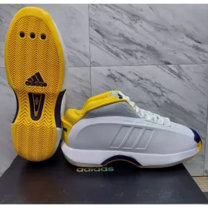 Adidas Crazy 1 Lakers‎ Home 2022 Kobe Bryant White Yellow Purple Mens Size 9.5