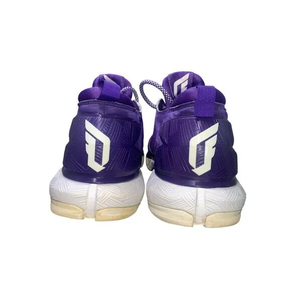 adidas D LILLARD 2 PK PrimeKnit DAME Basketball Shoes Purple Men’s Size 11.5