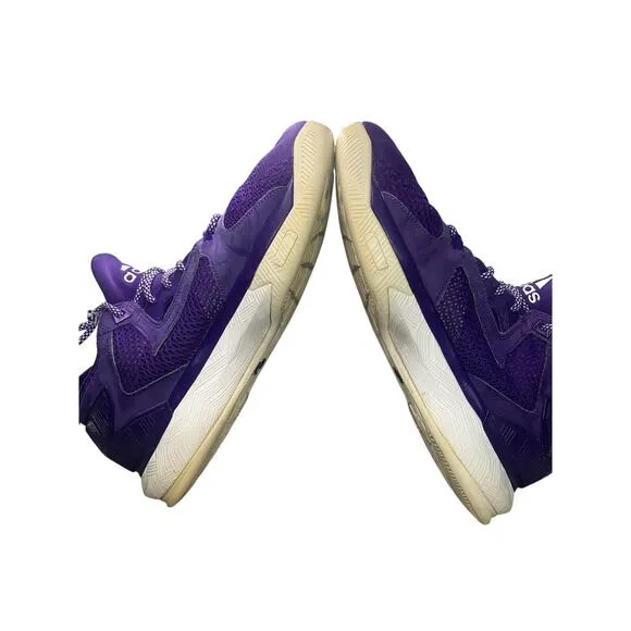 adidas D LILLARD 2 PK PrimeKnit DAME Basketball Shoes Purple Men’s Size 11.5