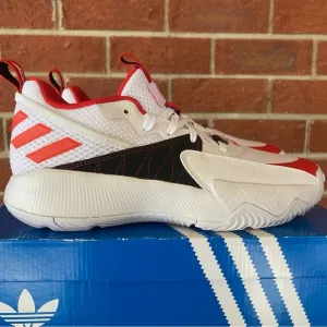 Adidas Dame Certified Men’s Red White New Sneakers Basketball Shoes