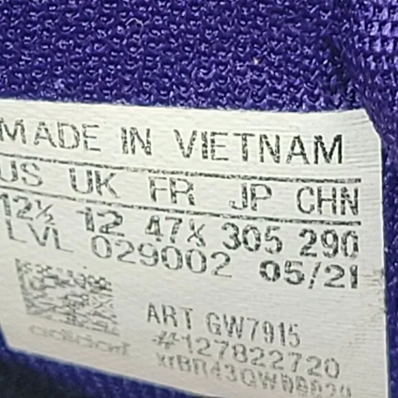 Adidas Donovan Mitchell Issue 3 Men's Purple Camouflage Shoes GW7915 US Sz 12.5