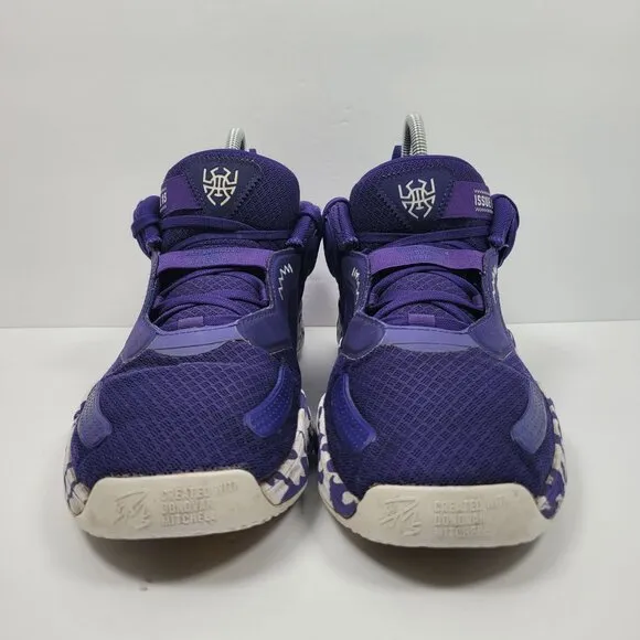 Adidas Donovan Mitchell Issue 3 Men's Purple Camouflage Shoes GW7915 US Sz 12.5