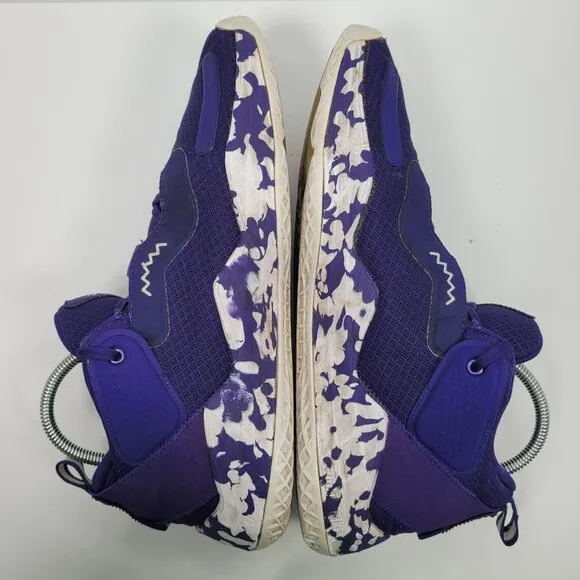 Adidas Donovan Mitchell Issue 3 Men's Purple Camouflage Shoes GW7915 US Sz 12.5