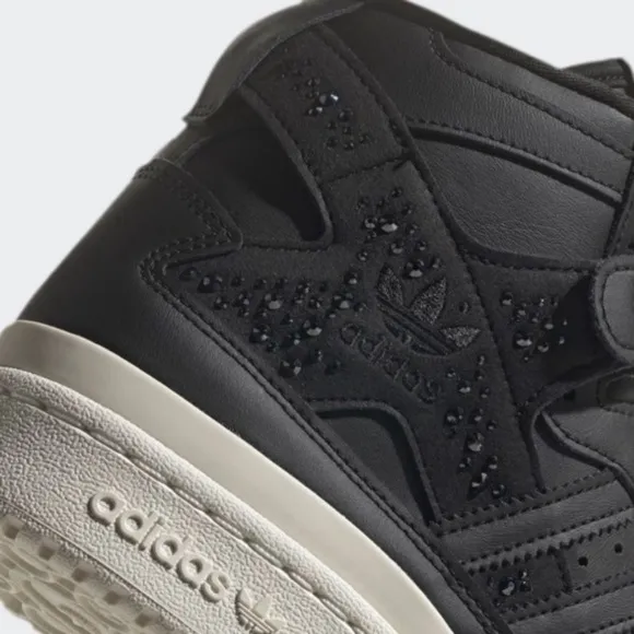 adidas Forum 84 Hi Black Sparkles