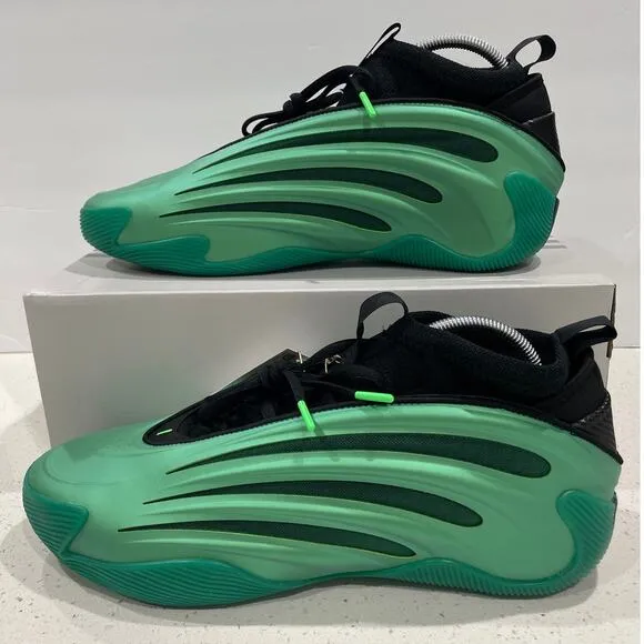 adidas Harden Volume 9  &quot;Metamorphosis&quot; Green/Black Sz 17 Basketball Shoes New