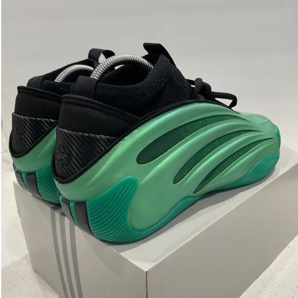 adidas Harden Volume 9  &quot;Metamorphosis&quot; Green/Black Sz 17 Basketball Shoes New