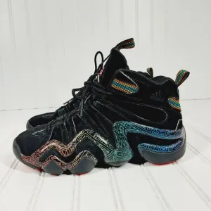 Adidas Kobe Crazy 8 Tribal Gradient Black Lace Up Basketball Sneakers B617