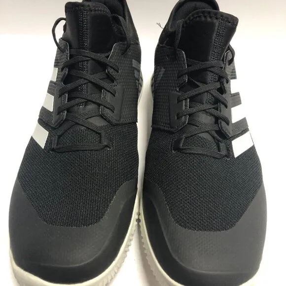 Adidas Men’s Court Team Bounce, Black Volleyball Shoes, Size 12M