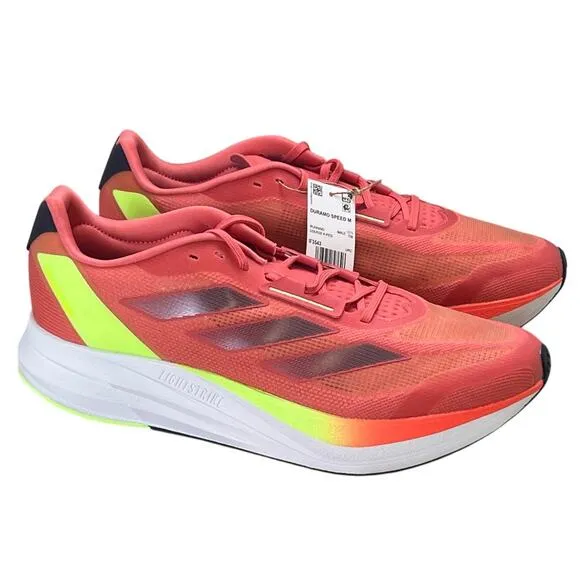 adidas Mens Duramo Speed Running Shoes Red Size 13 Style IF3543 New