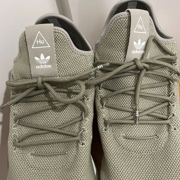 Adidas Men's Pharrell Williams Hu Lace Up Sneakers Size 13