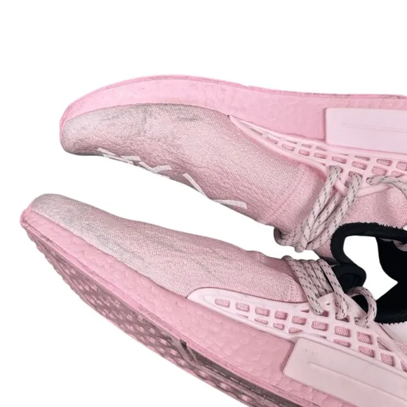 Adidas NMD Human Race Pharrell Pink White HU GY0088 Mens Size 10
