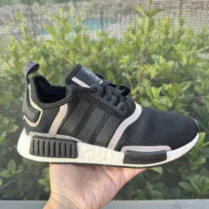 Adidas NMD_R1 Black Iridescent Women's Athletic Shoes FV1798 Size 5