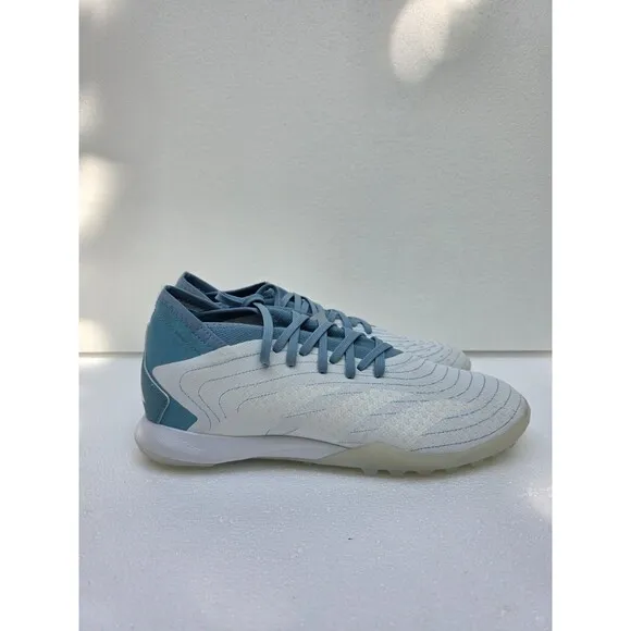 Adidas Predator Accuracy.3 Turf Soccer Shoes Men's Size 8 White Parley ID9325