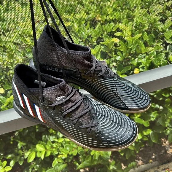 Adidas Predator Edge.3  Indoor  Edge Of Darkness Soccer Shoes GX0020