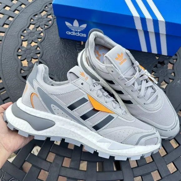 Adidas Retropy P9 Low Grey Carbon Men's Athletic Shoes GW0551
