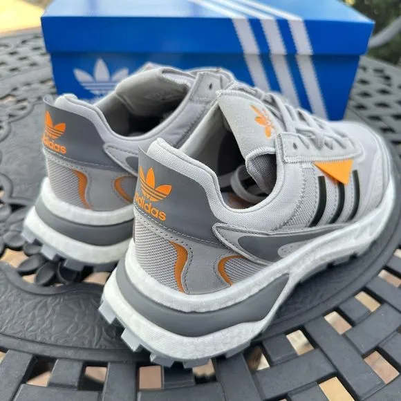 Adidas Retropy P9 Low Grey Carbon Men's Athletic Shoes GW0551